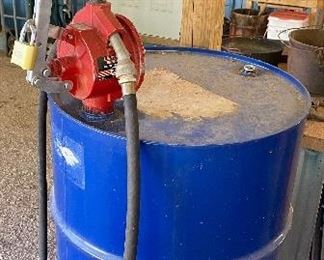 Drum with Pump Dispenser