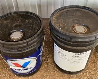 Five Gallon Buckets of Oil