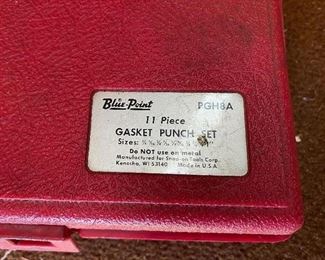 Blue Point Gasket Punch Set