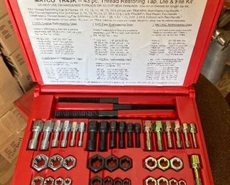 Matco Thread Restoring Tap and Die Kit