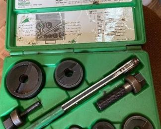 Greenlee Knockout Punch Set