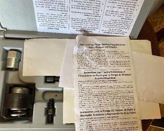 Power Steering Pump/Alternator Pulley Remover/Installer