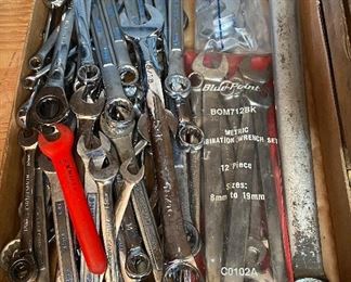 Numerous Wrenches