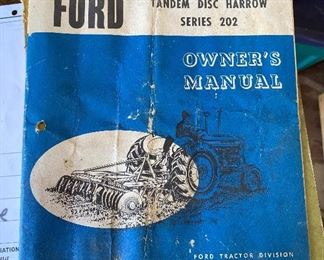 Ford Disc Harrow Manual
