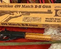 Vintage Daisy Competition 499 Match BB Gun in Box