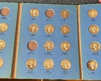 Partial Silver Quarter Book