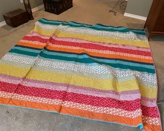 004 Garnet Hill King Size Quilt