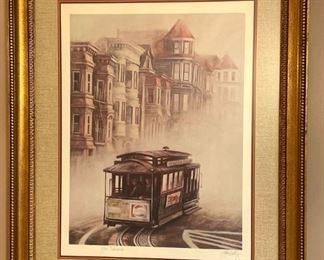 012 John Kelly Signed Print San Francisco