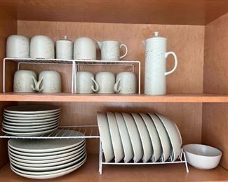 024 Thomas OBrien Snow Leaf Stoneware