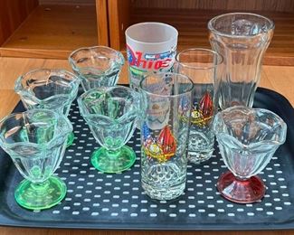 028 Anchor Hocking Sundae Glasses Others