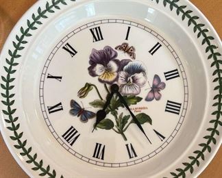 032 Portmeirion Wall Clock