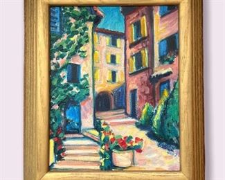 038 Jeannine Edelblut Oil On Canvas