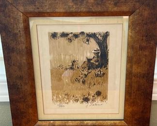 039 Artist Signed Lithograph