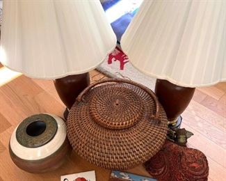 089 Pair of Westwood Lamps Other Complimenting Decor