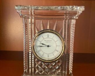 127 Waterford Crystal Mantle Clock