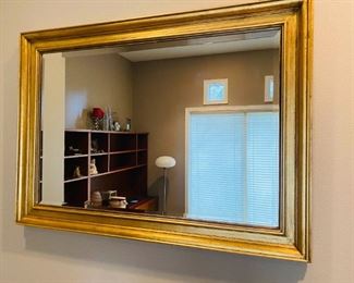 146Gold Leaf Wall Mirror