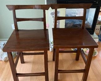 211 Maria Yee Wood Bar Stools