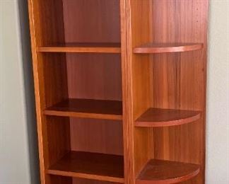 219LTwo Piece Book Or Curio Shelf