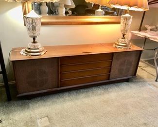 Mid Century stereo console