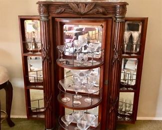 spinning bar cabinet