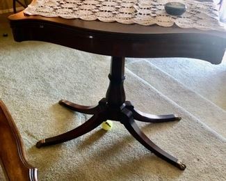 vintage game drop/fold table