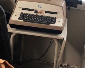 vintage typewriter