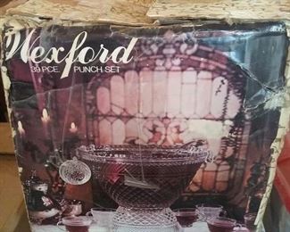 Wexford punch bowl set