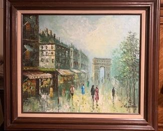 Morgan 
Oil Painting 
Paris