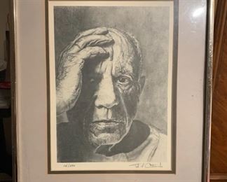 Portrait of Picasso