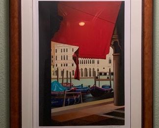 Igor Medvedev 
The Torn Curtain Signed, Numbered.