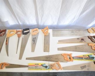 Assorted Saws 