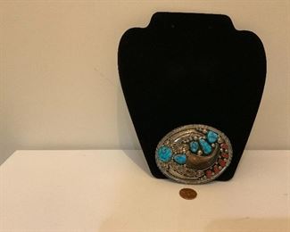 Sterling Belt Buckle 