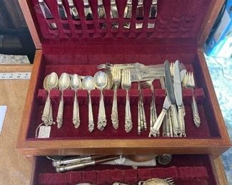 Silver flatware