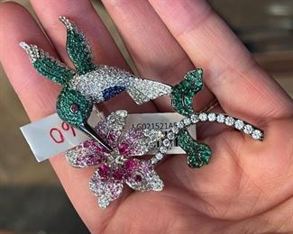 hummingbird cubic zirconia CZ