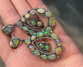 Opal Earrings