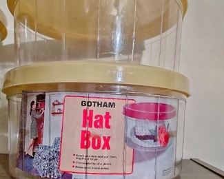 MCM Hat Boxes. So 1960s!