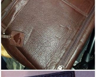 Levenger luxury leather bags