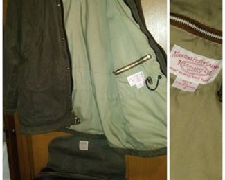 Vintage Filson Tin Cloth Field Jacket and Filson messenger bags (2 available) in like new condition. 
No doubt these are 'unicorn' items for many!