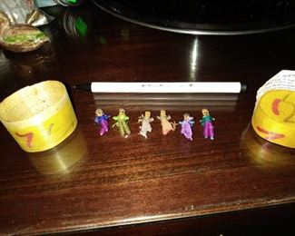 Mini Guatemalan worry dolls with handmade box