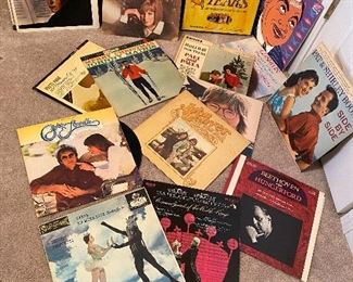 lots of vinyl / records 