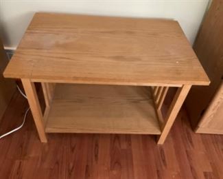 Sturdy maple table