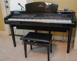 Yamaha Clavinova organ