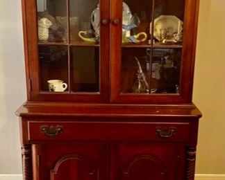 Cherry Dining Hutch - Part of Large Set