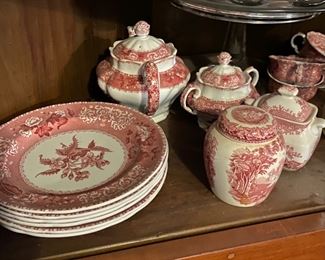 Spode Camilla Red