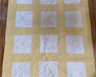 Baby Quilt - vintage