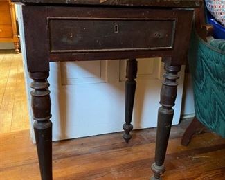 1 Drawer Stand Ebonized Finish