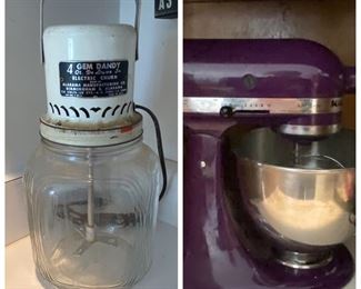 Old and New Kitchen Appliances