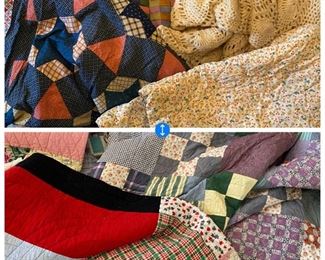 Some of the Beautiful Quilts and Bedding