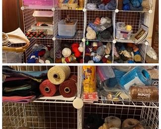 Lots and Lots of Beautiful Skeins for weaving and Knitting