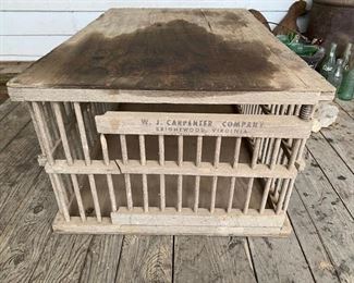 Vintage Chicken Carrier